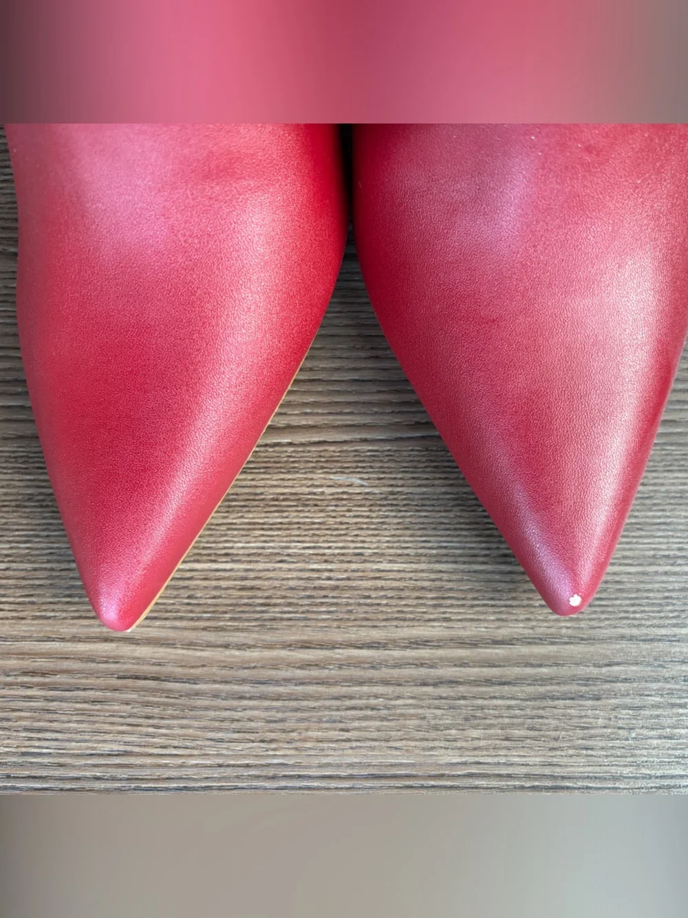 Steve Madden Red Over-the-Knee Pointed Stiletto Boots